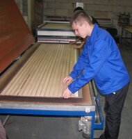 окраска алюминиевого профиля